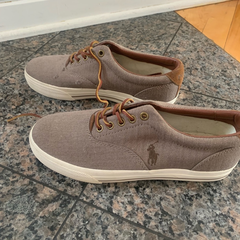Polo by Ralph Lauren Brown Sneakers with Sleek Design